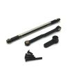 RC Car Parts for MN for D90 MN99S MN78 MN82 MN168 1/12 RC Car Upgrade Parts Accessories Metal Steering Link Rod Pull Rod Servo Arm(Black) view 1