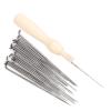18 Needle Wool Felting Tool Kit, Wooden Handle for DIY Craft, Replacement Accessories view 2