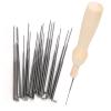 18 Needle Wool Felting Tool Kit, Wooden Handle for DIY Craft, Replacement Accessories view 4