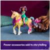 Unicorn Academy, Ava & Leaf Power of Friendship Set with Translucent Saddle & 2 Power Accessories, Dolls & Unicorn Toys for Girls Ages 4 and up view 4