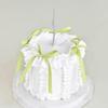 12 PCS Green Bow Cake Topper Coquette Ribbons Bows Cake for Decorating Dessert Green Bowknot Birthday Cake Toppers Baby Bridal Shower Party Favors view 3