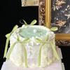 12 PCS Green Bow Cake Topper Coquette Ribbons Bows Cake for Decorating Dessert Green Bowknot Birthday Cake Toppers Baby Bridal Shower Party Favors view 4
