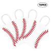 16 PCS Baseball Party Decorations with Handle Baseball Paper Bags Baseball Treat Snacks Bags Baseball Gift Bags Baseball Theme Party Decorations Baseball Party Bags for Kids Birthday Party Supplies view 2