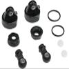 for HR Aluminum Shock Damper Caps and Rod End for 1/7 for Tra-xxas for UDR(Black) view 1