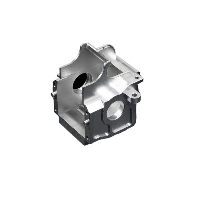 Alloy CNC Front or Rear Gear Box Kit Fit for 1/6 for HPI FG for Mo-nster for RO-Fun for RO-Van RC CAR Toys Parts(Rear Silver)