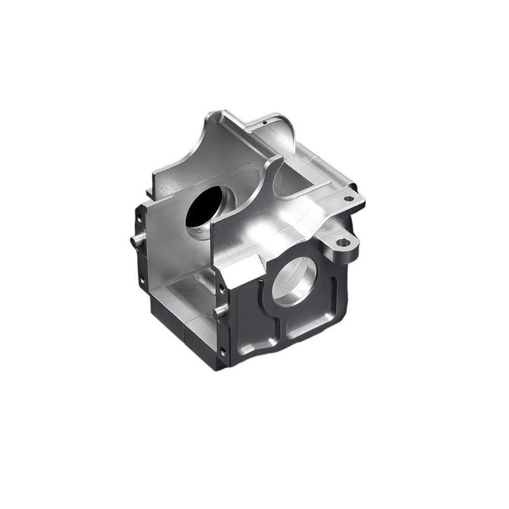 Alloy CNC Front or Rear Gear Box Kit Fit for 1/6 for HPI FG for Mo-nster for RO-Fun for RO-Van RC CAR Toys Parts(Rear Silver)