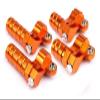 for King for Motor Aluminum Reservoir Piggy Back Shock Caps Fits for HPI for Baja 5B 5T(Orange) view 1