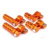 for King for Motor Aluminum Reservoir Piggy Back Shock Caps Fits for HPI for Baja 5B 5T(Orange) view 3