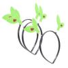 3pcs Ladybug Headband Funny Headbands Grass Headband Birthday Party Headband Plant Headband Bean Sprout Hair Clip Hair Hoop Animal Headband Non-Woven Fabric Green/1060