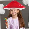 2pcs Mushroom Hat Kids Hat Whimsical Party Hat Children Hat Adorable Cosplay Costume Cap for Halloween Dress-up Parties and Festival/1043 view 4