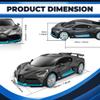 BEZGAR Bugatti Remote Control Car for Boys- 1:24 Officially Licensed Bugatti RC Cars, Electric Sport Racing Hobby Bugatti Toy Car Model Vehicle for Boys, Girls and Adults view 2