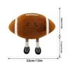 11inch Football Plush Toys,Rugby Stuffed Sports Balls Toy,with feet Creative Soccer Doll,Cute Fun Soft Plush Ball,Plush Stuffed Spherical Soft Toys Sports Throw Pillow Cushion Kids Gift (Rugby) view 4