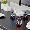 3 Packs Impossible Cone,Spiral Cone Fidget Toy Impossible Pyramid Passthrough Toy,3D Printed Spiral Cone Fidget Toy,Mini Vortex Thread Illusion Desktop Deco Souvenir Gift for Anxiety Relaxing view 3