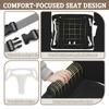 2 in 1 Toddler Swing & Baby Jumper, Foldable Baby Jumper with Soft Cushion, Foldable Indoor & Outdoor Use, Easy to Install & Store Swing Sets for Backyard Play (Black) view 4