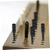Alasum 10pcs Crib Game Pegs Replacement Metal Scoring Pegs for Board Game Portable Score for Cribbage view 4
