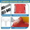 2 in 1 Toddler Swing & Baby Jumper, Foldable Baby Bouncer with Soft Cushion, Foldable Indoor & Outdoor Use, Easy to Install & Store Swing Sets for Backyard Play (Blue) view 4