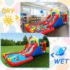Bounce House,Inflatable Bouncer with Air Blower for Kids 3-10,Outdoor and Indoor Jumping Castle with Long Water Slide,Trampoline,Climbing Wall,Ball Pit/Water Pool view 2