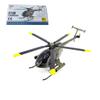 BrickCraftWorks 1/28 MD500 C189 Military Helicopter Model 2.4G 4CH Single-Rotor Helicopter Model with Optical Flow Positioning (RTF Version) view 1