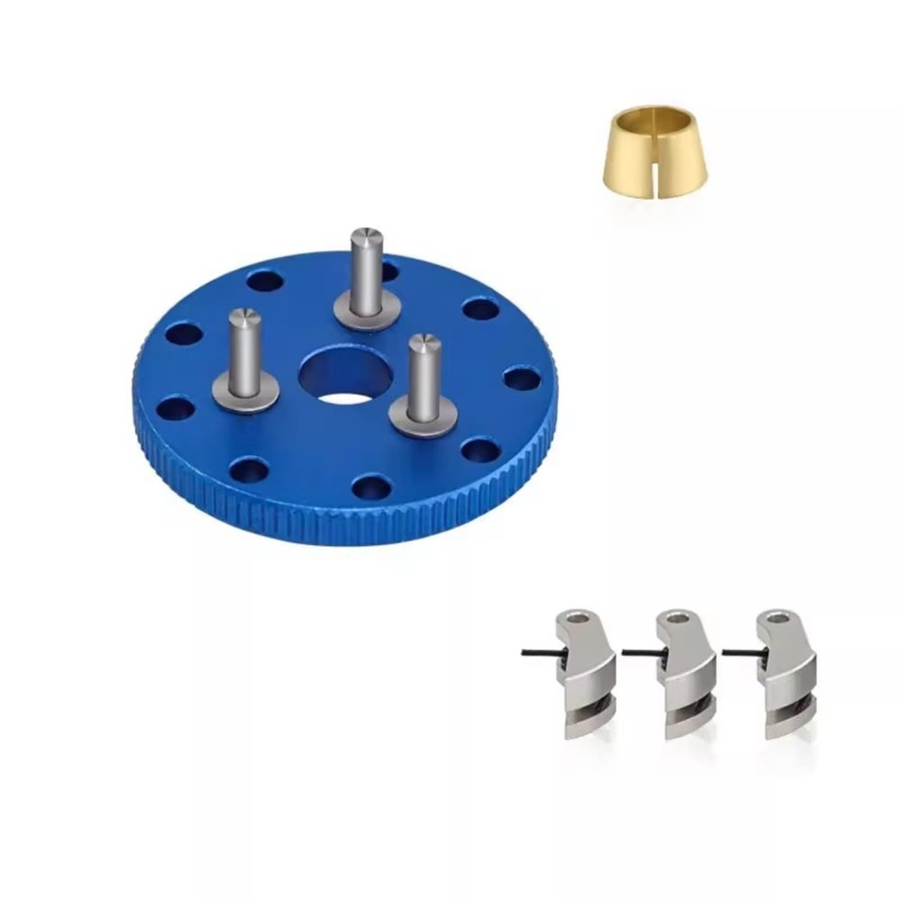 for Traxxas for Nitro for Slash for Rustler for T-Maxx Metal Flywheel Clutch Bell Set #4142#4146#3281 RC Car Upgrade Parts Accessories RC Car Parts(Blue)