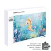 1000 Piece Adult and Youth Colorful Animals Puzzles Watercolor Seahorse Animal Fun and Challenging Animals Themed Puzzles Great Gift for Family and Friends Dimensions view 4