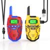 Walkie Talkies for Kids Toys Rechargeable, Long Range 2 Way Radios, Outdoors Park Hiking Road Trip Toys for 3-12 Year Old Boys, Birthday Xmas Gift for Kids, 2 Pack view 1