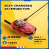 Walkie Talkies for Kids Toys Rechargeable, Long Range 2 Way Radios, Outdoors Park Hiking Road Trip Toys for 3-12 Year Old Boys, Birthday Xmas Gift for Kids, 2 Pack view 2