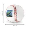 BVNMT Leather Green Lizard Printed Baseball Suitable for Children and Teenagers of All Ages Graduation Birthday 2.8 * 2.8 in view 3