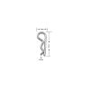 10PCS Car Shell Fixing 1.2mm R Pin for 1/14 1/12 1/10 1/8 RC Car Parts view 2