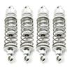 WLtoys 1/10 104016 104018 RC Car Parts, Metal Upgrade and Modification, Hydraulic External Spring Shock Absorber(Silver) view 1