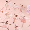 2pcs Ballet Dancer Banners, Pink Ballerina Party Decorations Ballet Girl Dancing Garland Hanging Ballet Themed Birthday Decorations Bunting Supplies for Wedding Baby Shower view 4