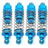 WLtoys 1/10 104016 104018 RC Car Parts, Metal Upgrade and Modification, Hydraulic External Spring Shock Absorber(Sky Blue) view 1