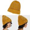 Aurgiarme Unisex Skull Hat for Teens Girls Boys Hip Hop Photo Props Knitted Winter Hat Rhinestones Costume Props Skull Off-White view 2