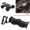 equlup RC Car Rear Wing, Lightweight RC Rear Spoiler Tail Wing Black RC Rear Wing Accessories for 16101 16102 16201 1/16 RC Car view 4
