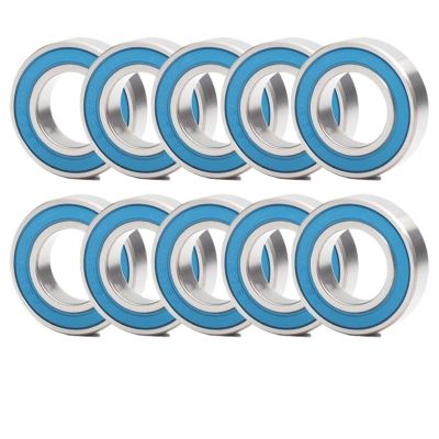 6902RS Bearing 10PCS 15x28x7 mm ABEC-3 Hobby Electric RC Car Truck 6902 RS 2RS Ball Bearings 6902-2RS Blue Sealed - Assortment Gasket Kit