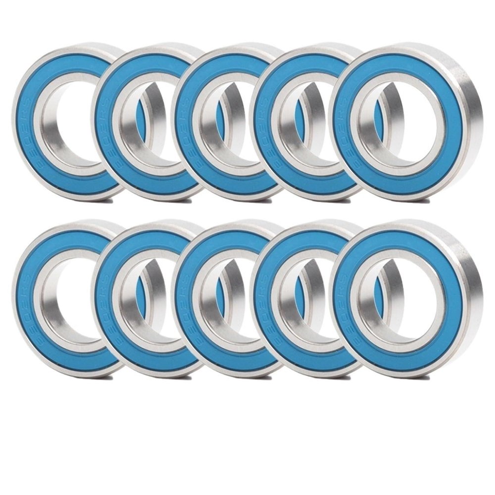 6902RS Bearing 10PCS 15x28x7 mm ABEC-3 Hobby Electric RC Car Truck 6902 RS 2RS Ball Bearings 6902-2RS Blue Sealed - Assortment Gasket Kit