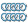 6902RS Bearing 10PCS 15x28x7 mm ABEC-3 Hobby Electric RC Car Truck 6902 RS 2RS Ball Bearings 6902-2RS Blue Sealed - Assortment Gasket Kit view 1
