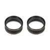 95g Brass Beadlock Ring Clamp Compatible with 1.9 Inch Wheel Rims Compatible with RC Vehicles Pro VS4-10 TF2(2PCS Black) view 1