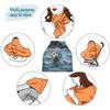 Baby Car Seat Canopy Covers Nursing Cover Stretchy Boys Girls Seal Swimming Carrier Cover Breastfeeding Cover Breathable view 4