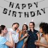 131 PCS Custom Banner DIY Letter Banners Personalized Banner for Birthday Congratulations Wedding Party Banners Black 5-inch view 4