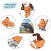 Baby Car Seat Canopy Covers Nursing Cover Stretchy Boys Girls Lizard Chameleon 1 Carrier Cover Breastfeeding Cover Breathable view 4