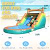 21FT(L) Inflatable Water Slide for Adults Kids, 100% PVC Commercial Adult Water Slide with Blower and Water Tube, Heavy Duty for Backyard Outdoor, 21x9x12ft view 2
