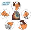 Baby Car Seat Canopy Covers Nursing Cover Stretchy Boys Girls Vortex Spiral Colorful Carrier Cover Breastfeeding Cover Breathable view 4