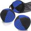 oazoxcx Juggling Balls for Beginners and Professionals Set of 3 Juggling Bean Bags,Durable Juggle Ball Kit (Black - Blue) view 1