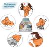Baby Car Seat Canopy Covers Nursing Cover Stretchy Boys Girls Snow Winter Cottage Carrier Cover Breastfeeding Cover Breathable view 4