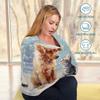 Baby Car Seat Canopy Covers Nursing Cover Stretchy Boys Girls Dog and Cat Carrier Cover Breastfeeding Cover Breathable view 3