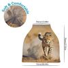 Baby Car Seat Canopy Covers Nursing Cover Stretchy Boys Girls Running Cheetah Carrier Cover Breastfeeding Cover Breathable view 2