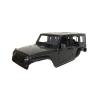 1/10 Jeep Hard Body Shell kit,Open Car Shell Kit 313mm Wheelbase for RC Crawler Car Axial SCX10 SCX10 II 90046 90047 RGT EX86100 (Black) view 1