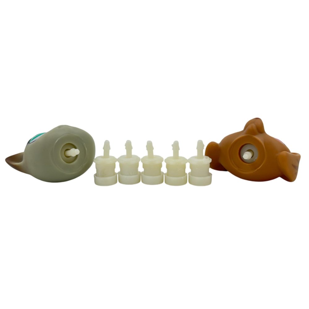 5Pcs/Set Neck Peg for LPS Accessories Compatible with Littlest Pet Shop Toys Used for Toy Repair,Pets not Included (Mix)
