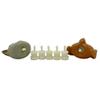 5Pcs/Set Neck Peg for LPS Accessories Compatible with Littlest Pet Shop Toys Used for Toy Repair,Pets not Included (Mix) view 1