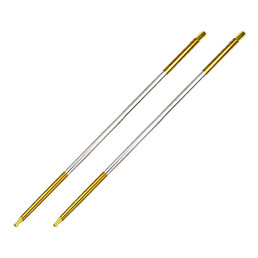 150cm Portable Magic Wand, Magic Cane Metal Appearing Cane, Magic Pocket Staff Magic Telescopic Tricks for Performance Magic Game, 2Pcs